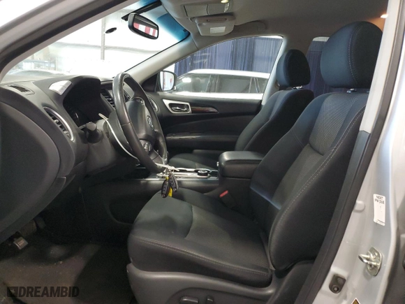 2018 Nissan Pathfinder SV with VIN 5N1DR2MM6JC609220, listed as a Copart auction lot 50743525 with 100,248 mi miles and Salvage Title. Bid and sale history available at carsss.com. Image 7.
