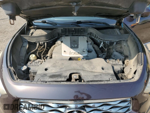 2011 Infiniti FX35 with VIN JN8AS1MW6BM733043, listed as a Copart auction lot 71278394 with 234,964 mi miles and Salvage Title. Bid and sale history available at carsss.com. Image 12.