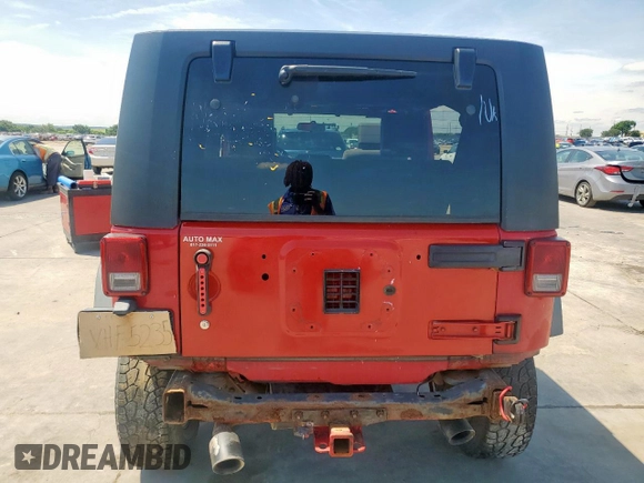 2008 Jeep Wrangler Rubicon z VIN 1J8GA69168L551367, wystawiony jako Copart lot #59166875 z przebiegiem Nie podano mil oraz Czysty tytuł • Clean title. Historia ofert i sprzedaży dostępna na DreamBid. Obrazek 6.