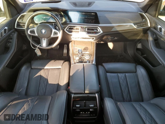 2022 BMW X5 xDrive45e with VIN 5UXTA6C0XN9J37988, listed as a Copart auction lot 47203815 with 27,883 mi miles and Salvage Title. Bid and sale history available at carsss.com. Image 8.