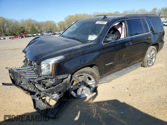 2019 GMC Yukon SLT with VIN 1GKS2BKCXKR255327, listed as a Copart auction lot 50229095 with 109,255 mi miles and Clean Title. Bid and sale history available at carsss.com. Image 1.