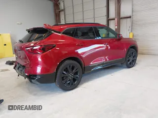2019 Chevrolet Blazer RS z VIN 3GNKBERS3KS681486, wystawiony jako IAAI lot #42307181 z przebiegiem 104 387 mil mil oraz . Historia ofert i sprzedaży dostępna na DreamBid. Obrazek 4.