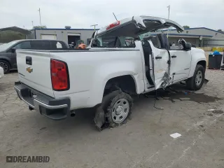 2020 Chevrolet Colorado 2WD Work Truck with VIN 1GCGSBEN9L1147943, listed as a Copart auction lot 73176724 with 101,147 mi miles and Salvage Title. Bid and sale history available at carsss.com. Image 3.