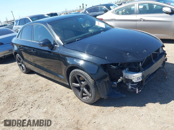 2015 Audi A3 1.8T Premium with VIN WAUACGFF1F1032732, listed as a IAAI auction lot 41824554 with 111,139 mi miles. Bid and sale history available at carsss.com. Image 1.