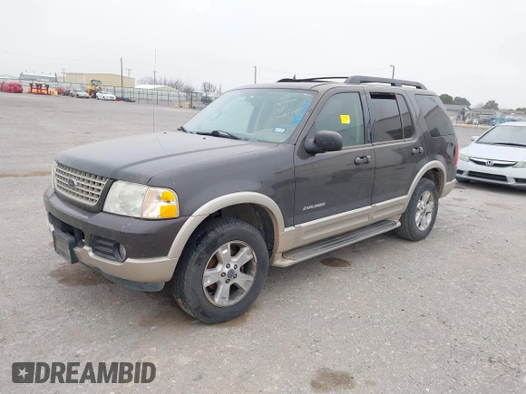 2005 Ford Explorer Eddie Bauer with VIN 1FMDU64K15ZA24990, listed as a IAAI auction lot 41551385 with 162,368 mi miles and . Bid and sale history available at DreamBid. Image 2.