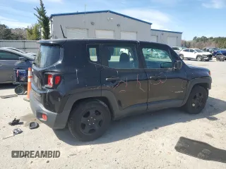 2017 Jeep Renegade Sport with VIN ZACCJAAH5HPE97377, listed as a Copart auction lot 47467545 with 128,006 mi miles and Salvage title. Bid and sale history available at DreamBid. Image 3.