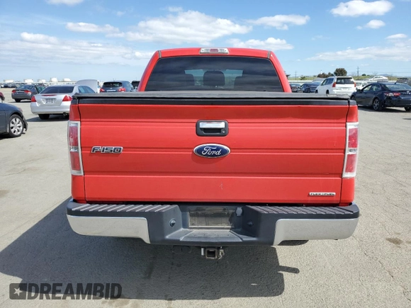 2012 Ford F-150 XL with VIN 1FTEW1CM9CKD48025, listed as a Copart auction lot 50922245 with 143,337 mi miles and Salvage Title. Bid and sale history available at carsss.com. Image 6.