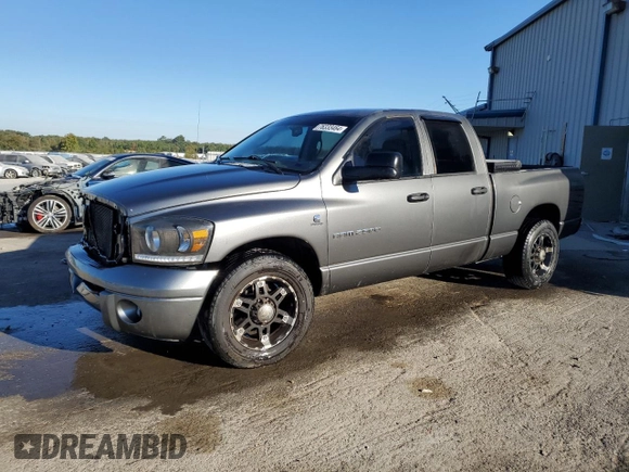 2006 Dodge Ram 2500 SLT with VIN 3D7KR28C16G253590, listed as a Copart auction lot 76333464 with 261,642 mi miles and Salvage Title. Bid and sale history available at carsss.com. Image 1.