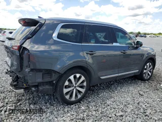 2021 Kia Telluride EX with VIN 5XYP34HCXMG181314, listed as a Copart auction lot 56170945 with 81,425 mi miles and Non repairable. Bid and sale history available at DreamBid. Image 3.