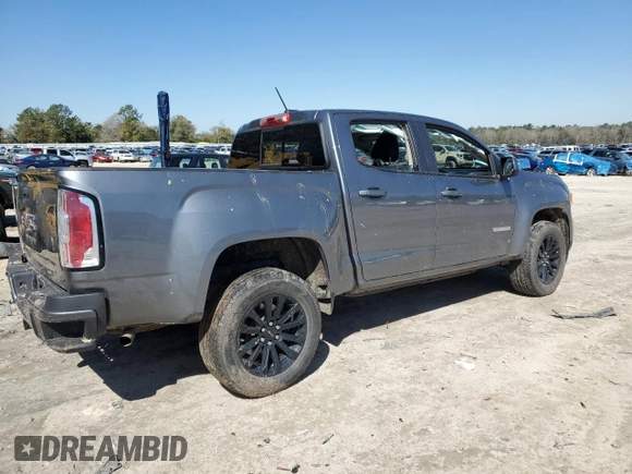 2022 GMC Canyon 2WD Elevation with VIN 1GTG5CEN8N1236953, listed as a Copart auction lot 48746705 with 39,111 mi miles and Non Repairable. Bid and sale history available at carsss.com. Image 3.
