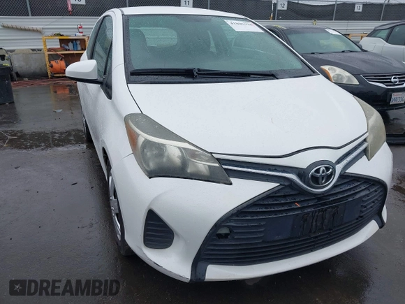 2015 Toyota Yaris L with VIN VNKJTUD30FA030021, listed as a IAAI auction lot 41805928 with 188,849 mi miles and . Bid and sale history available at carsss.com. Image 6.