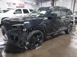 2023 Jeep Grand Cherokee Laredo with VIN 1C4RJHAG2PC640895, listed as a IAAI auction lot 41948963 with 45,500 mi miles and . Bid and sale history available at DreamBid. Image 20.