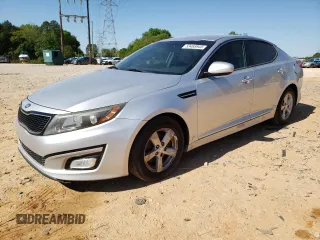 2015 Kia Optima LX z VIN 5XXGM4A72FG447734, wystawiony jako Copart lot #53465945 z przebiegiem 177 877 mil mil oraz Szkoda całkowita • Salvage title. Historia ofert i sprzedaży dostępna na DreamBid. Obrazek 1.