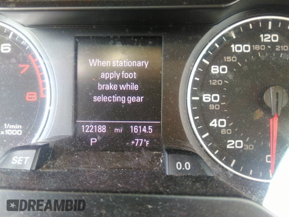 2012 Audi A4 2.0T Premium Plus with VIN WAUFFAFL6CA117707, listed as a IAAI auction lot 39287230 with 122,188 mi miles. Bid and sale history available at carsss.com. Image 7.