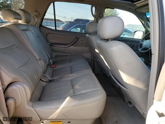 2003 Toyota Sequoia SR5 with VIN 5TDBT44A13S198003, listed as a Copart auction lot 48662955 with 205,346 mi miles and Salvage Title. Bid and sale history available at carsss.com. Image 11.