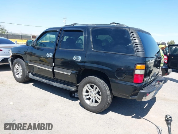 2005 Chevrolet Tahoe LS with VIN 1GNEC13V85R268525, listed as a IAAI auction lot 42637662 with 186,989 mi miles and . Bid and sale history available at DreamBid. Image 3.