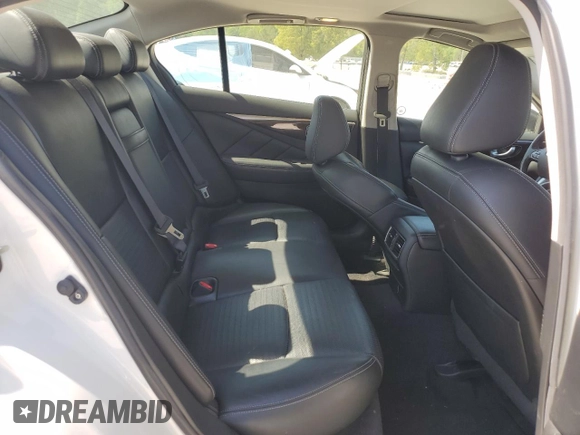 2016 Infiniti Q50 with VIN JN1EV7AR0GM340154, listed as a Copart auction lot 52594835 with 80,309 mi miles and Salvage Title. Bid and sale history available at DreamBid. Image 10.