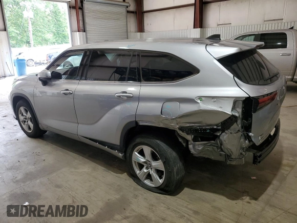 2022 Toyota Highlander L with VIN 5TDCZRAH6NS097981, listed as a Copart auction lot 54447185 with 60,934 mi miles and Salvage title. Bid and sale history available at DreamBid. Image 2.