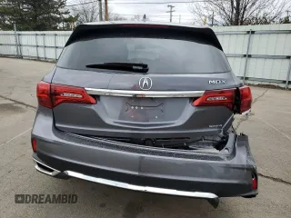 2017 Acura MDX Technology with VIN 5FRYD4H52HB017389, listed as a Copart auction lot 49911175 with 89,676 mi miles and Salvage Title. Bid and sale history available at DreamBid. Image 6.