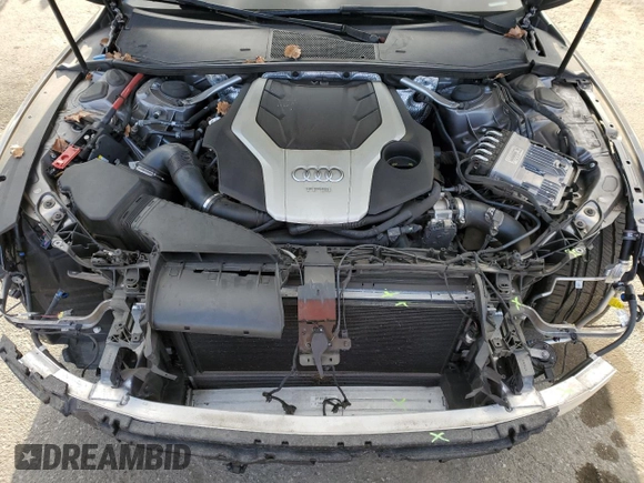 2019 Audi A7 Prestige with VIN WAUS2AF22KN058454, listed as a Copart auction lot 45555485 with 44,306 mi miles and Salvage Title. Bid and sale history available at carsss.com. Image 11.