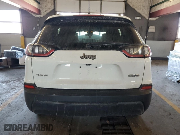 2021 Jeep Cherokee Latitude with VIN 1C4PJMCB5MD245357, listed as a Copart auction lot 45858495 with 52,187 mi miles and Salvage title. Bid and sale history available at DreamBid. Image 6.