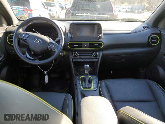 2020 Hyundai Kona Limited with VIN KM8K3CA5XLU486384, listed as a Copart auction lot 42422243 with 9,048 mi miles and . Bid and sale history available at DreamBid. Image 8.