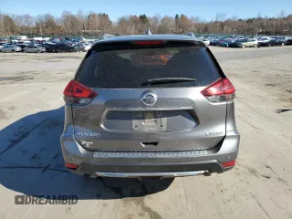 2019 Nissan Rogue SV with VIN JN8AT2MV6KW401800, listed as a Copart auction lot 51526515 with 54,587 mi miles and Salvage Title. Bid and sale history available at carsss.com. Image 6.