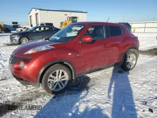 2014 Nissan Juke SV with VIN JN8AF5MR4ET361153, listed as a Copart auction lot 44462915 with 109,275 mi miles and Salvage Title. Bid and sale history available at carsss.com. Image 1.