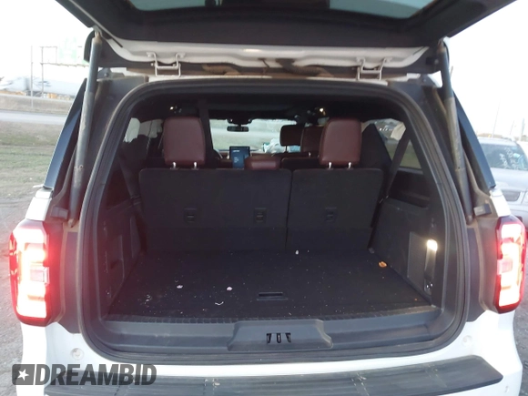 2023 Ford Expedition Max Limited with VIN 1FMJK1K87PEA59532, listed as a IAAI auction lot 41076319 with 33,480 mi miles and . Bid and sale history available at DreamBid. Image 8.