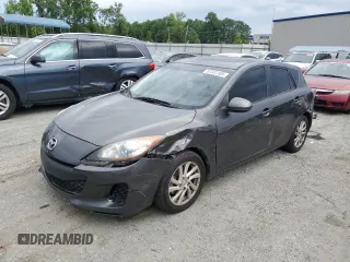 2012 Mazda 3 i Grand Touring с VIN JM1BL1M75C1639180, выставлен на аукционе Copart как лот 57331105 с пробегом 98 176 миль миль и Списание • Salvage title. История ставок и продаж доступна на DreamBid. Изображение 1.