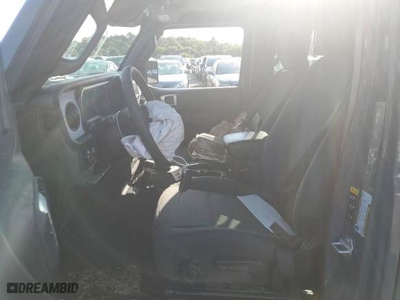 2024 Jeep Wrangler Sport with VIN 1C4PJXDG3RW244585, listed as a Copart auction lot 71541914 with 5,279 mi miles and Salvage Title. Bid and sale history available at carsss.com. Image 7.