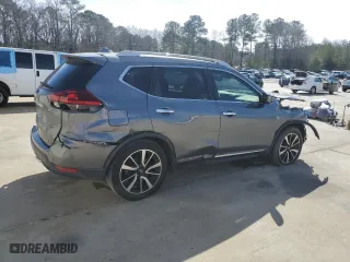 2019 Nissan Rogue SL with VIN 5N1AT2MT7KC749323, listed as a Copart auction lot 45727925 with 101,235 mi miles and Salvage Title. Bid and sale history available at carsss.com. Image 3.