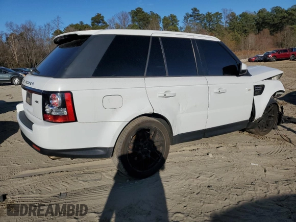 2013 Land Rover Range Rover Sport HSE with VIN SALSF2D45DA800771, listed as a Copart auction lot 83470414 with 127,024 mi miles and Salvage Title. Bid and sale history available at carsss.com. Image 3.