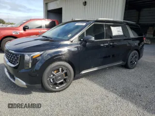 2025 Kia Carnival SX with VIN KNDNE5K38S6468022, listed as a Copart auction lot 85454984 with 0 mi miles and Salvage Title. Bid and sale history available at carsss.com. Image 1.