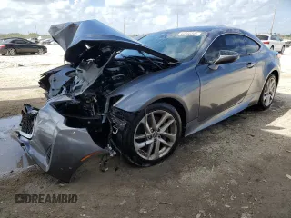 2019 Lexus RC with VIN JTHHA5BC8K5009912, listed as a Copart auction lot 44950345 with 0 mi miles and Non Repairable. Bid and sale history available at carsss.com. Image 1.