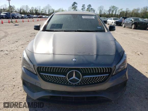2017 Mercedes-Benz CLA with VIN WDDSJ4EB7HN433021, listed as a Copart auction lot 43235663 with 102,729 mi miles. Bid and sale history available at carsss.com. Image 5.