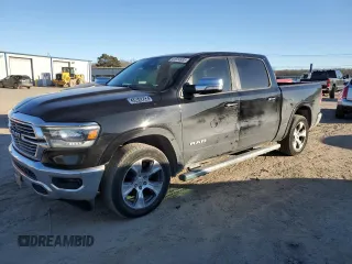2020 Ram 1500 Laramie with VIN 1C6RREJT5LN129661, listed as a Copart auction lot 41914935 with 62,075 mi miles and Salvage title. Bid and sale history available at DreamBid. Image 1.