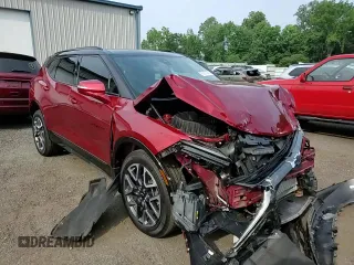 2024 Chevrolet Blazer RS with VIN 3GNKBKRS7RS121821, listed as a Copart auction lot 60870335 with 12,155 mi miles and Salvage title. Bid and sale history available at DreamBid. Image 14.