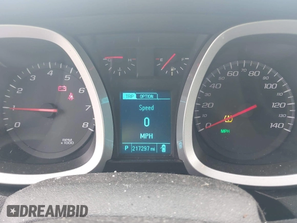 2013 Chevrolet Equinox LT with VIN 2GNFLEEK9D6114561, listed as a IAAI auction lot 42119433 with 217,297 mi miles. Bid and sale history available at carsss.com. Image 7.