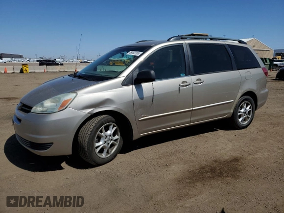 2005 Toyota Sienna LE with VIN 5TDBA23C65S037579, listed as a Copart auction lot 48052385 with 106,570 mi miles and Salvage Title. Bid and sale history available at carsss.com. Image 1.