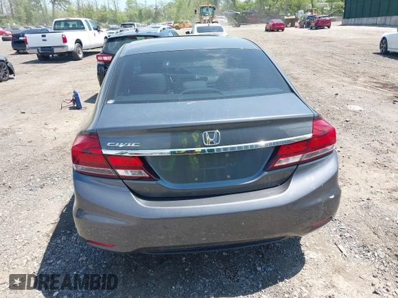 2013 Honda Civic EX with VIN 2HGFB2F86DH523443, listed as a IAAI auction lot 42199685 with 189,804 mi miles and . Bid and sale history available at DreamBid. Image 16.