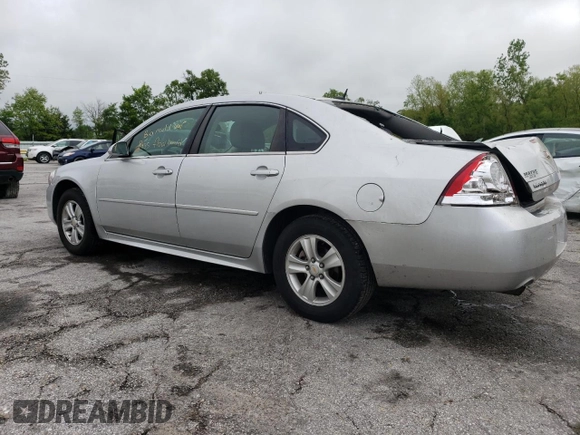 2015 Chevrolet Impala LS with VIN 2G1WA5E32F1123103, listed as a Copart auction lot 56298335 with 176,800 mi miles and Salvage title. Bid and sale history available at DreamBid. Image 2.