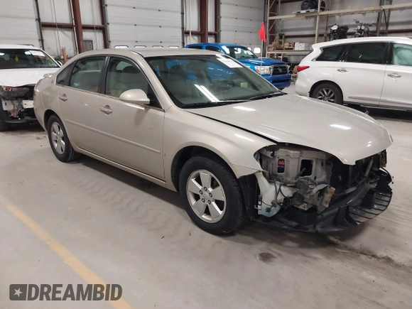 2008 Chevrolet Impala LT with VIN 2G1WT58N989168485, listed as a IAAI auction lot 42044914 with 160,350 mi miles and . Bid and sale history available at DreamBid. Image 1.