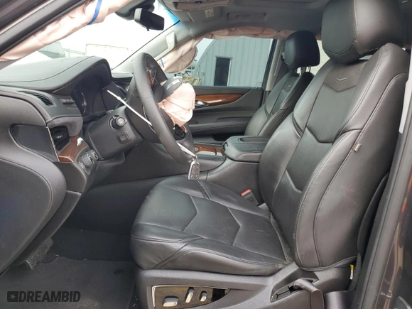 2017 Cadillac Escalade Premium Luxury with VIN 1GYS4CKJ0HR349052, listed as a Copart auction lot 42430434 with 44,598 mi miles and Salvage Title. Bid and sale history available at carsss.com. Image 7.