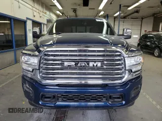 2023 Ram 2500 Longhorn with VIN 3C6UR5GL4PG646451, listed as a Copart auction lot 77141314 with 9,852 mi miles and Salvage Title. Bid and sale history available at carsss.com. Image 5.