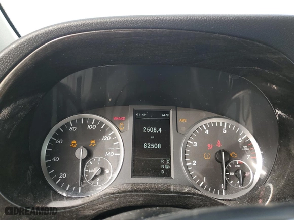 2018 Mercedes-Benz Metris Passenger Van with VIN WD4PG2EE4J3420036, listed as a Copart auction lot 79550824 with NaN miles and Salvage Title. Bid and sale history available at carsss.com. Image 9.