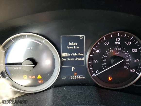 2016 Lexus ES 300h Hybrid with VIN JTHBW1GG7G2110430, listed as a Copart auction lot 39019593 with 132,644 mi miles. Bid and sale history available at carsss.com. Image 9.
