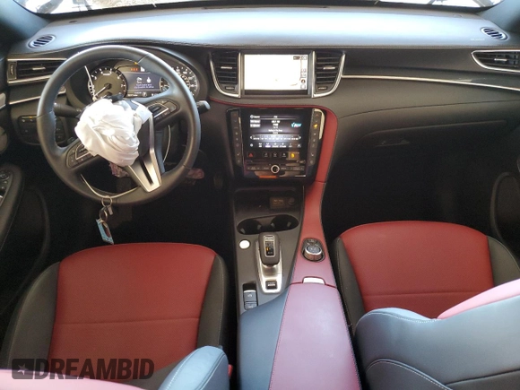 2024 Infiniti QX50 Sport with VIN 3PCAJ5FA1RF109371, listed as a Copart auction lot 44373555 with 5,217 mi miles and Non repairable. Bid and sale history available at DreamBid. Image 8.