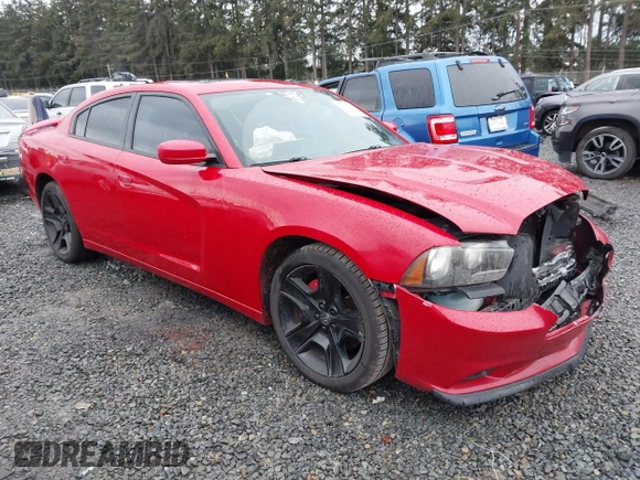 2012 Dodge Charger SXT with VIN 2C3CDXHG9CH129192, listed as a IAAI auction lot 41156443 with 179,959 mi miles. Bid and sale history available at carsss.com. Image 1.