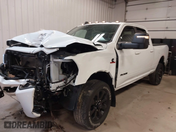 2023 Ram 2500 Big Horn with VIN 3C6UR5DL9PG517240, listed as a IAAI auction lot 41530171 with 22,182 mi miles. Bid and sale history available at carsss.com. Image 18.